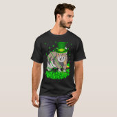 T-shirt Irish Shamrock Leprechaun Pika St Patrick's Day (Devant entier)
