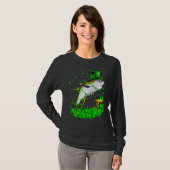 T-shirt Irish Shamrock Leprechaun Tuna Fish St Patrick's D (Devant entier)