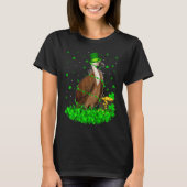 T-shirt Irish Shamrock Leprechaun Vulture Bird St Patrick' (Devant)