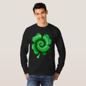 T-shirt Irish Shamrock Tie Dye Happy St Patrick's Day Go L (Devant entier)