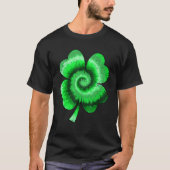 T-shirt Irish Shamrock Tie Dye Happy St Patrick's Day Go L (Devant)