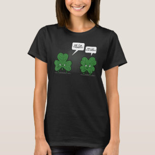 T-shirt Irish Shamrockes Young C St Patrick Irlande'S Sain