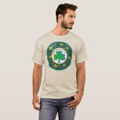 T-shirt Irish St Patrick Circle (Devant entier)