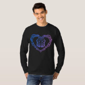 T-shirt Irish Step Dancing Celtic Knot Heart 4 (Devant entier)