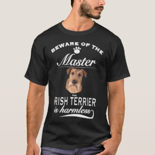 T-shirt Irish Terrier méfiez-vous du maître irlandais Terr