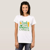 T-shirt Irish Today, Hungover Demain (Devant entier)