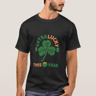 T-shirt Irish très chanceux cette année drôle
