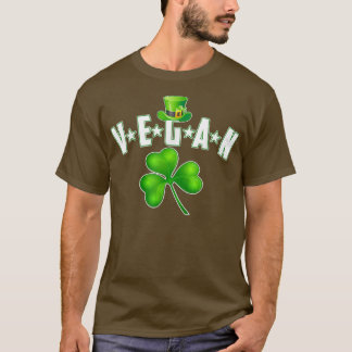 T-shirt Irish Vegan St Patty Day Vegetarian St Patricks da
