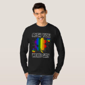 T-shirt Irish Vous Étiez Gay Lgbt Pride Funny St patrick D (Devant entier)