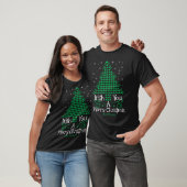 T-shirt Irish vous un joyeux noël avec trois shamrocks ir (Unisexe)