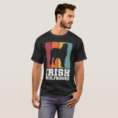 T-shirt Irish Wolfhound Vintage  2 (Devant entier)