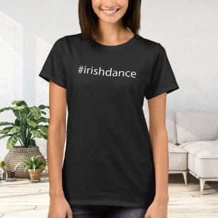 T-shirt #irishdance - Noir - Danse irlandaise