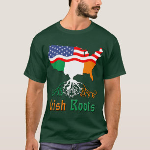 T-shirt irlandais américain