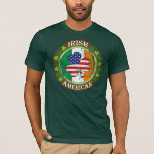 T-shirt Irlandais Américain