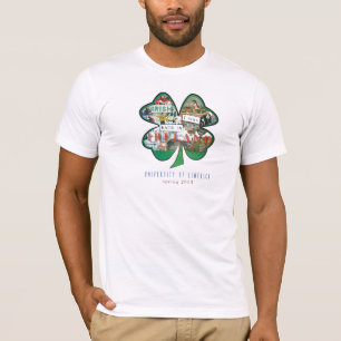 T-shirt Irlandais américain d'habillement j'étais de