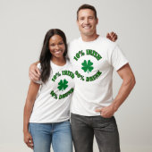 T-shirt Irlandais de 10% (Unisexe)