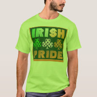 T-shirt irlandais de fierté du jour de St Patrick