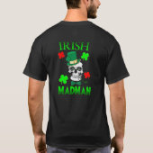 T-shirt irlandais de fou (Dos)