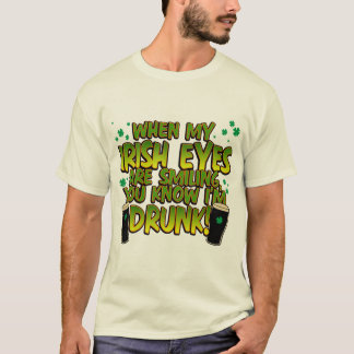 T-shirt Irlandais drôle