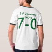 T-shirt irlandais du FC "7-0" (Dos)