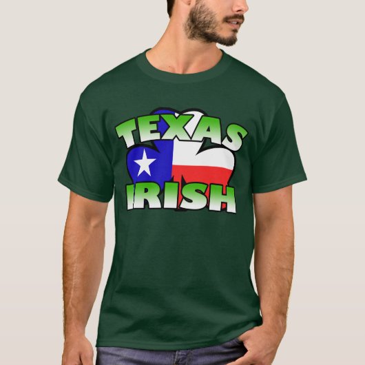 T-shirt Irlandais du Texas (Devant)