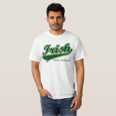 T-shirt irlandais fait sur commande personnalisé (Devant entier)