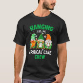 T-shirt Irlandais Gnome Accroché avec soins intensifs infi (Devant)
