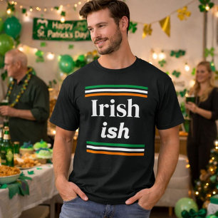 T-shirt Irlandais-Ish St. Patrick's Day couleurs