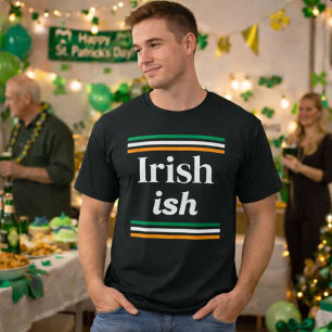 T-shirt Irlandais-Ish St. Patrick's Day couleurs