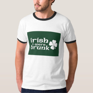 T-shirt Irlandais j'étais ivre