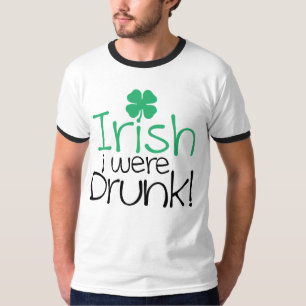 T-shirt Irlandais j'étais ivre !