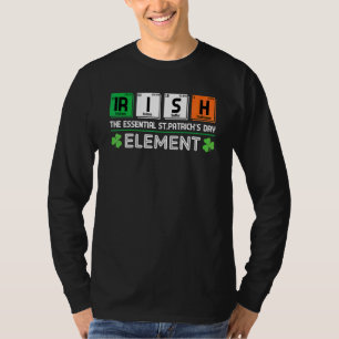 T-shirt Irlandais L'élément essentiel de la Saint Patrick