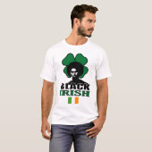 T-shirt Irlandais noir (Devant entier)