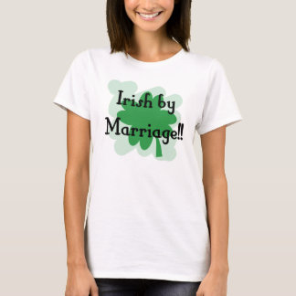 T-shirt Irlandais par mariage