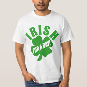 T-shirt Irlandais pendant un jour