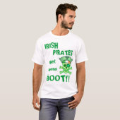 T-shirt irlandais Pirate de la Saint-Patrick (Devant entier)