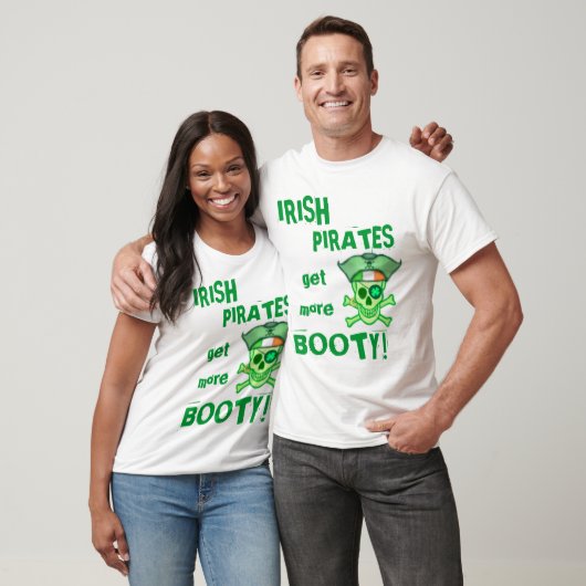 T-shirt irlandais Pirate de la Saint-Patrick (Unisexe)