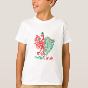 T-shirt Irlandais polonais