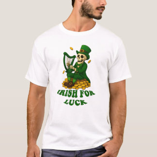 T-shirt Irlandais pour la chance