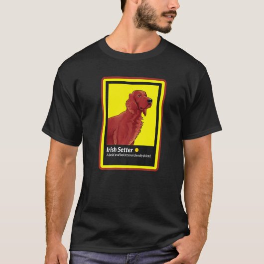 T-shirt Irlandais Setter Chien Love Chien Maman Irlandais (Devant)