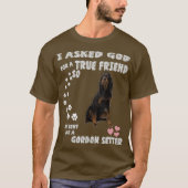T-shirt Irlandais Setter Dog Mom Anglais Setter Dad print (Devant)