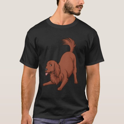 T-shirt Irlandais Setter Dogs Jouer Irish Setter (Devant)