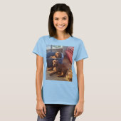 T-shirt Irlandais Setter Puppies (Devant entier)