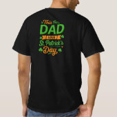 T-shirt irlandais St Patrick (Dos)
