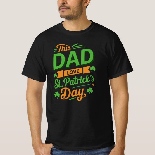 T-shirt irlandais St Patrick (Devant)
