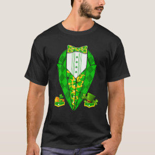 T-shirt Irlandais St. Patrick's Day Clover Funny Leprechau
