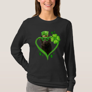 T-shirt Irlandais Terre-Neuve Shamrock Saint Patrick S