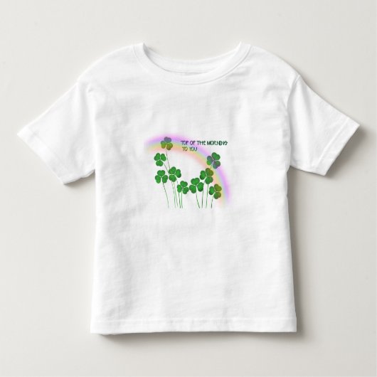 T-shirt irlandais Top of the Morning To You (Devant)