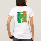 T-shirt IRLANDAIS vous le jour de St Patrick heureux (Dos)