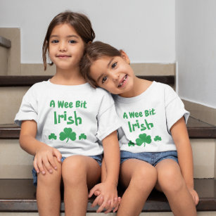T-shirt irlandais Wee Bit Toddler